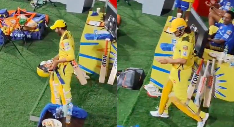 Ravindra Jadeja Playfully Teases Chepauk Crowd by Walking Out to Bat Before MS Dhoni in IPL 2024 Clash Against KKR, Delighting CSK Camp