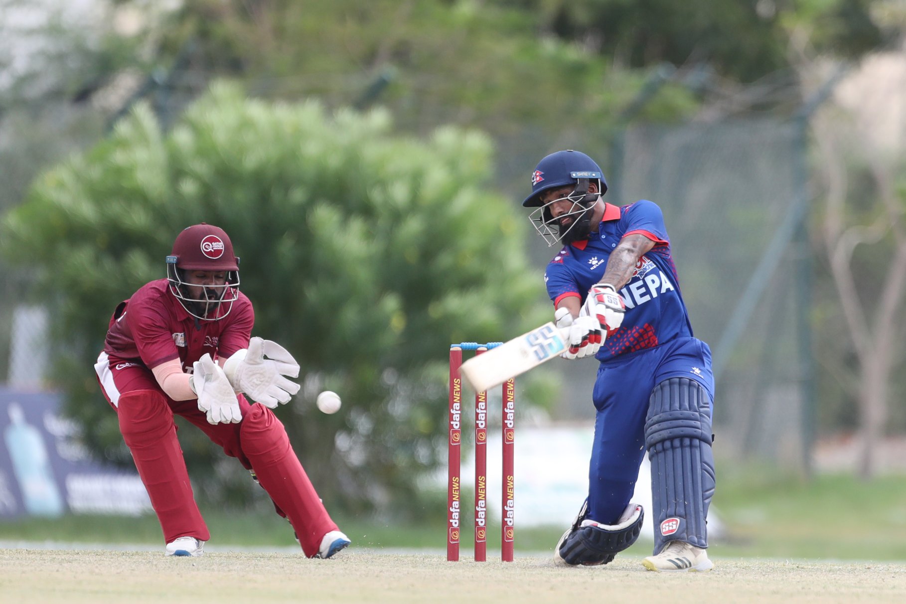 Watch: Dipendra Singh Airee Smashed 6 Sixes in an Over against Qatar