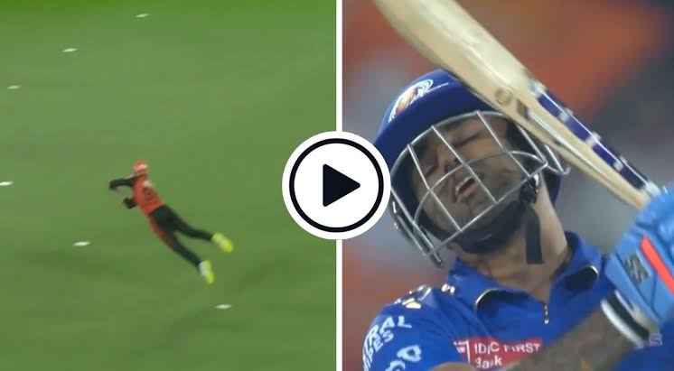 SRH vs MI: Aiden Markram Takes Two Sharp Catches in An Over to Dismiss Ishan Kishan & Suryakumar Yadav