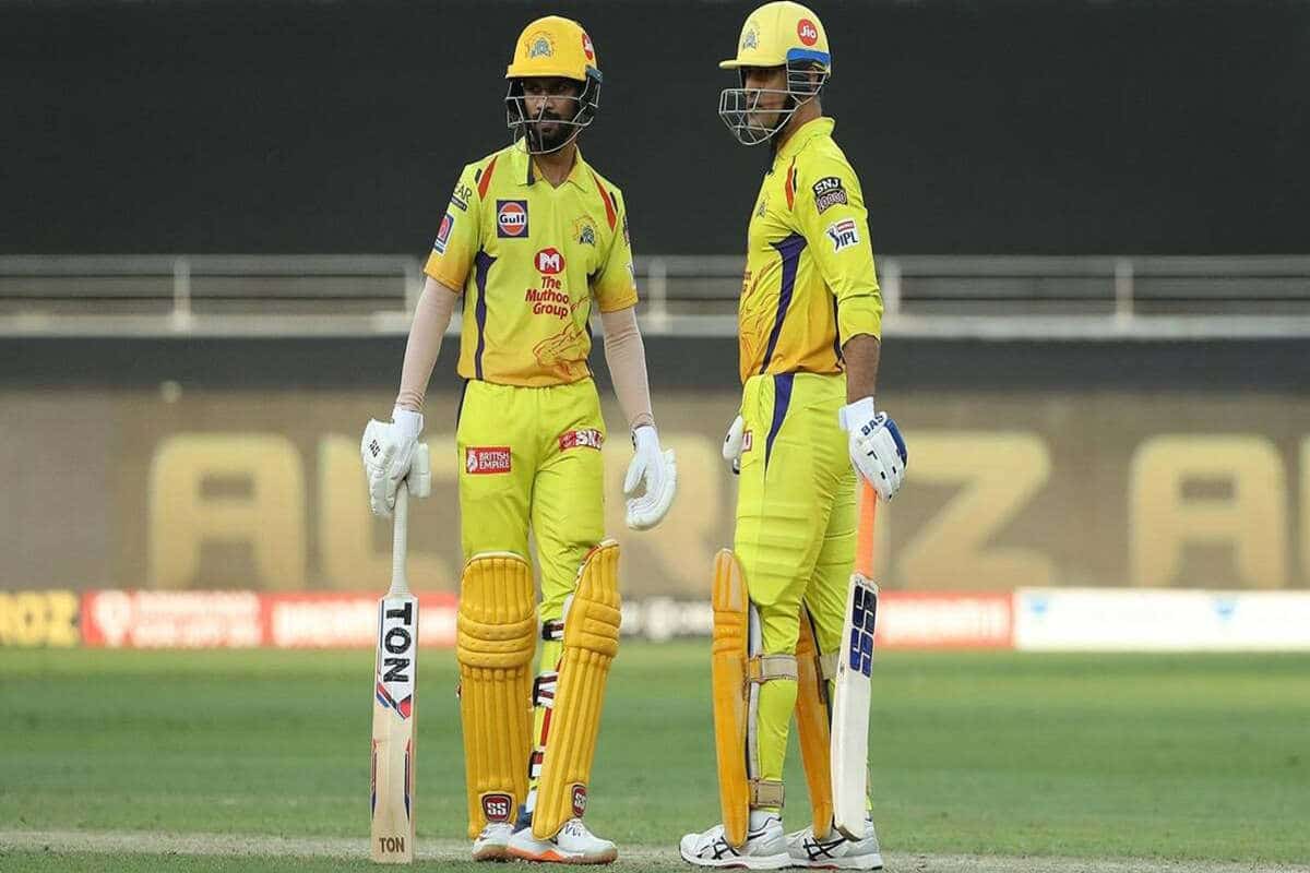 MS Dhoni in Awe of Ruturaj Gaikwad’s Batting