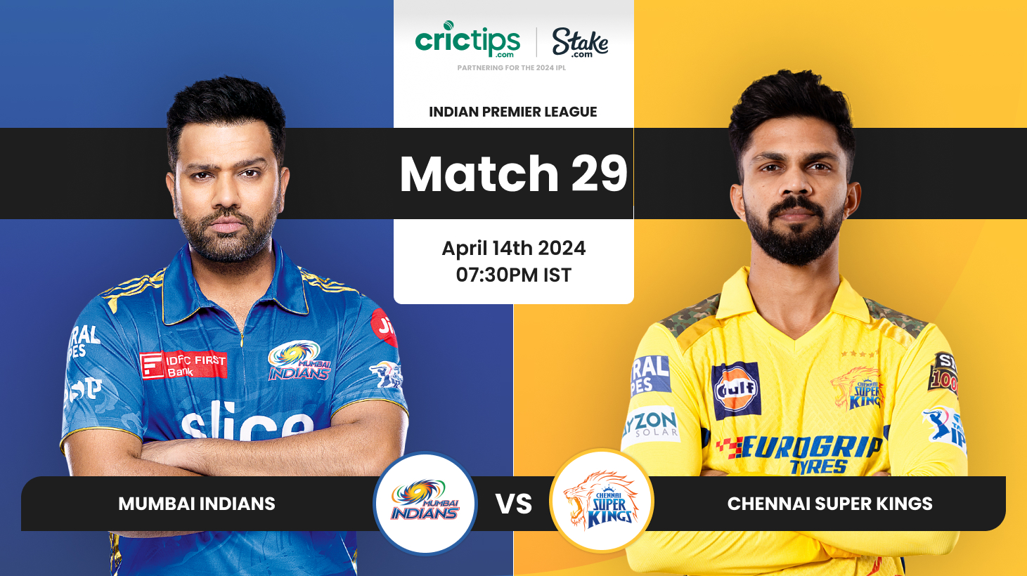 IPL Match 29 - MI vs CSK 2024 Match Predictions