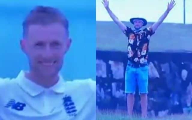 Joe Root and England Fan