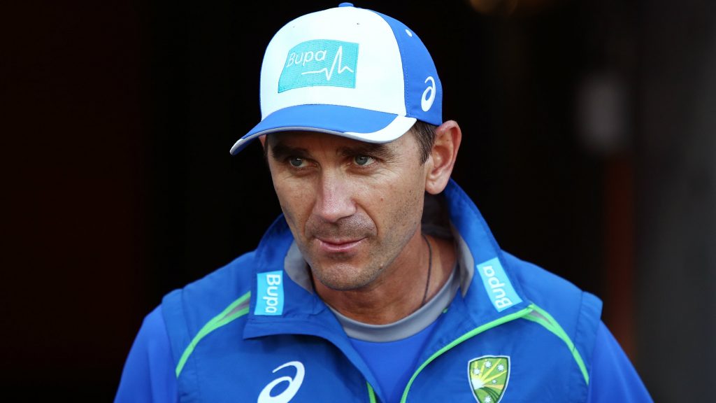 ENGLAND HEAD COACH: Justin Langer Out of Race From Coach Position