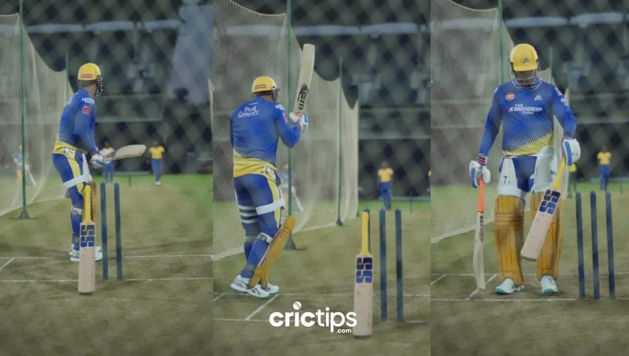 IPL 2023: MS Dhoni Smashing Gigantic Sixes in Chennai- Watch the Video