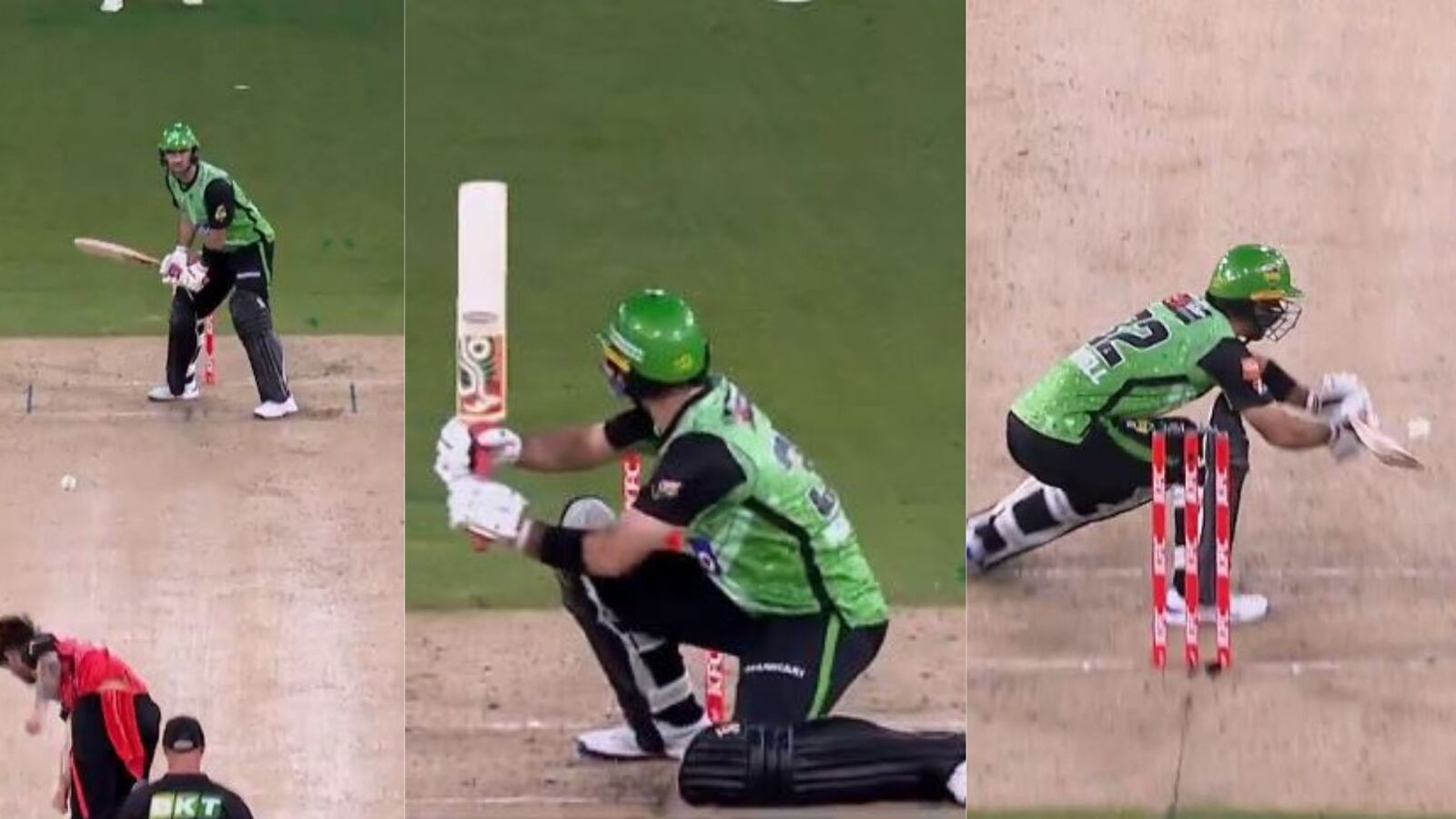 Watch: Fearless Glenn Maxwell plays the most outrageous Ramp Shot in BBL 13