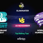 BH-W vs HH-W Betting Tips & Who Will Win The Eliminator of Women's Big Bash League 2022