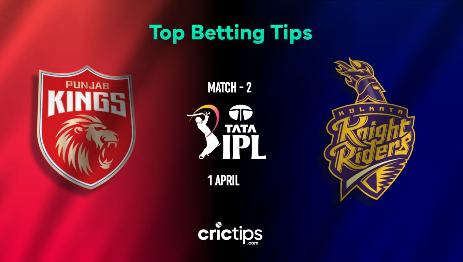 PBKS vs KKR Betting Tips & Who Will Win Today’s Match Of The Indian Premier League 2023