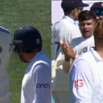 Watch: Jonny Bairstow, Shubman Gill and Sarfaraz Khan involved in a nasty exchange on Day 3