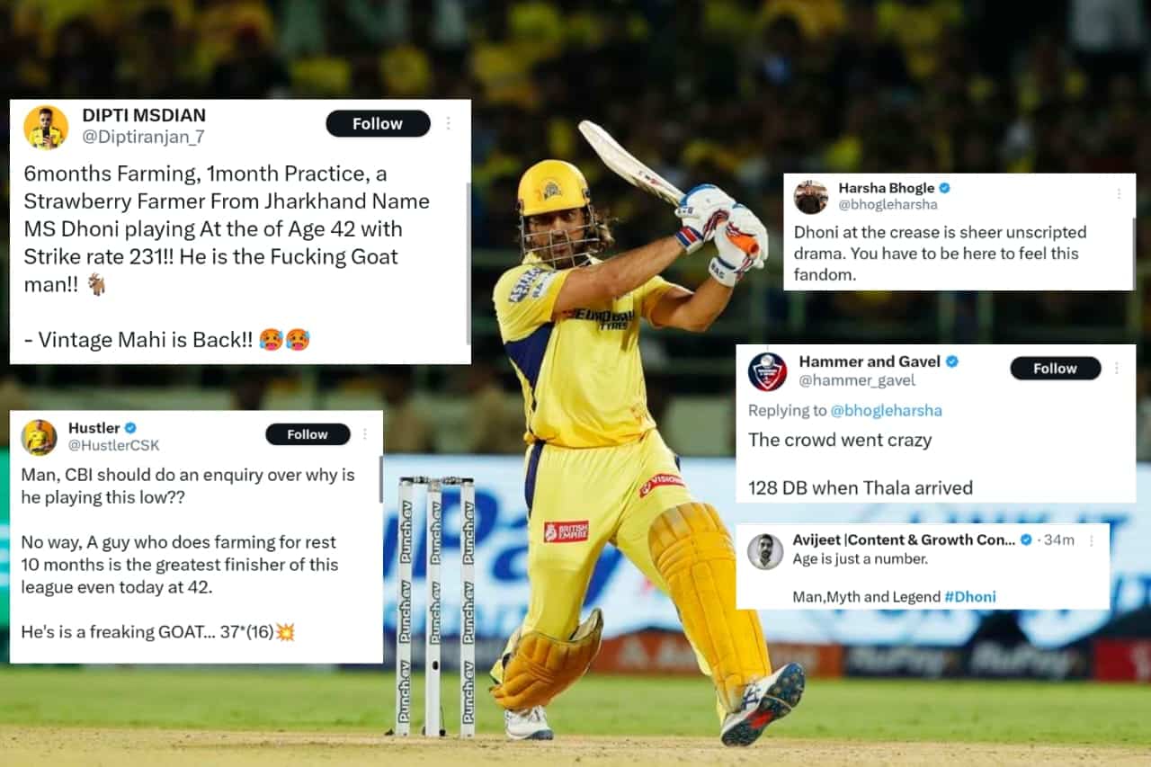 Despite Defeat to DC, CSK Fans Delighted as MS Dhoni Shines with Outstanding Performance