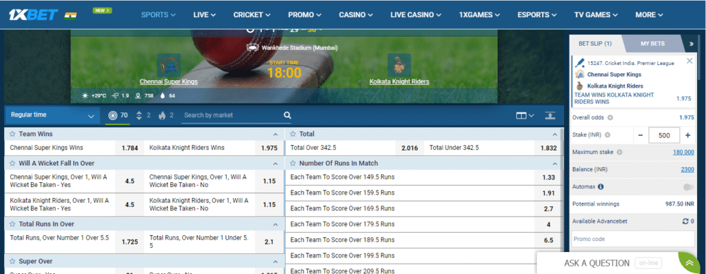 Guide: How to Place Bets on 1xBet