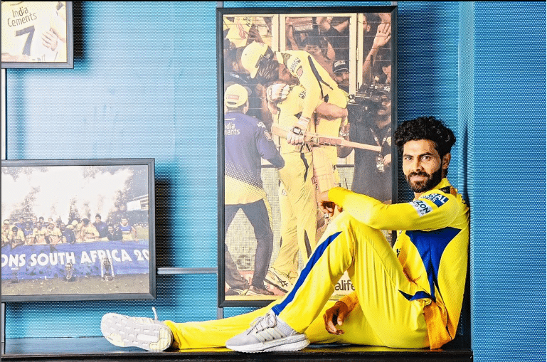 Chennai Super Kings' Hero Ravindra Jadeja Pays Tribute to MS Dhoni's Mentorship with Heartfelt Post