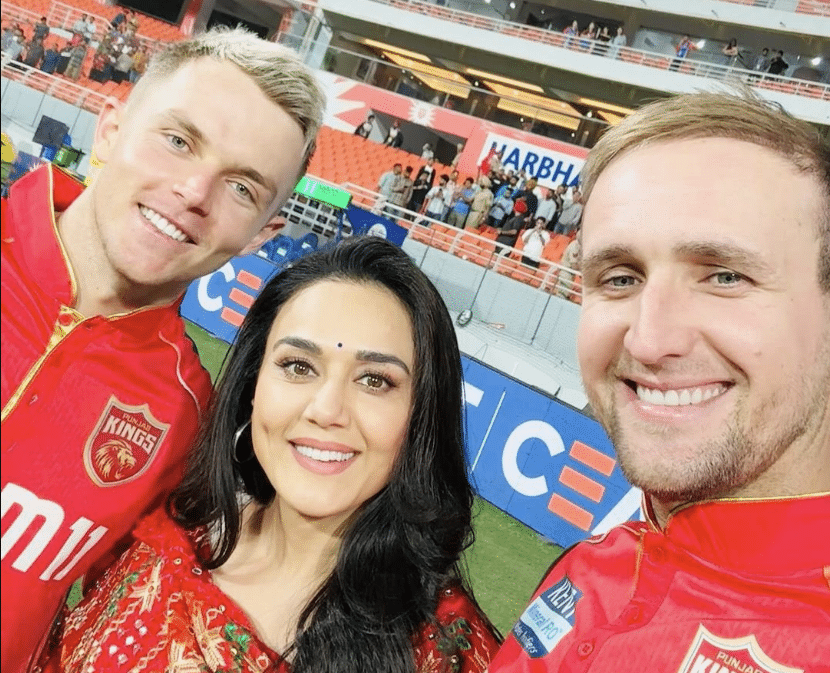 Preity Zinta Celebrates Punjab Kings' Victory with David Warner in 'Pushpa' Style