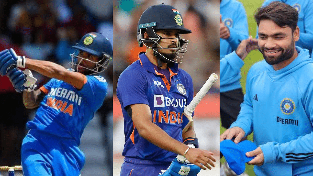 Three Indian Batsmen Who Can Replace Shreyas Iyer in India Squad if he ruled out for ICC Cricket World Cup 2023