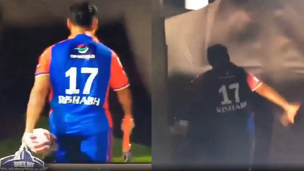 Rishabh Pant Express Frustration by Slamming Bat into Screen After IPL 2024 Dismissal Against RR