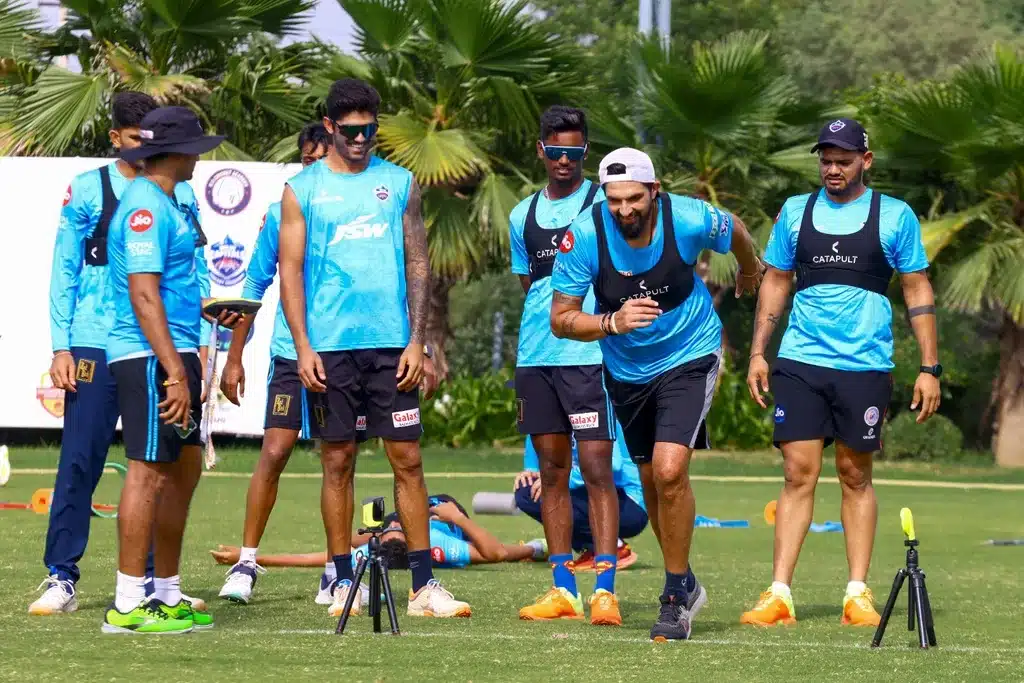 Delhi Capitals training for IPL 2024