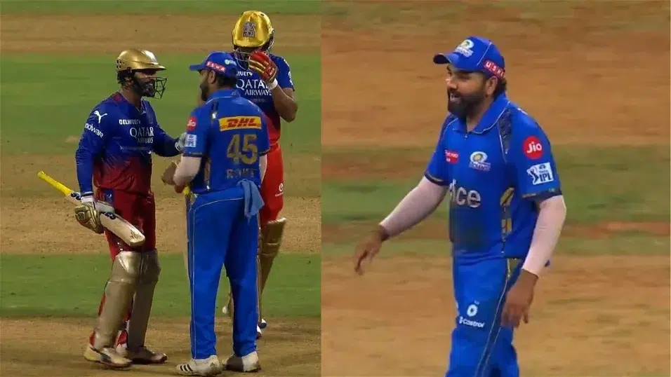 ‘Shabash DK, World Cup Khelna Hai Abhi’: Rohit Sharma Playfully Teases Dinesh Karthik During MI vs RCB Match