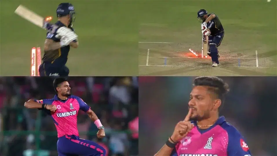 Kuldeep Sen Silences Critics with 'Shush' Celebration Following Brilliant Dismissals of Matthew Wade and Abhinav Manohar